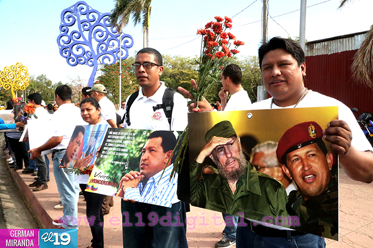 Nicaragua conmemora aniversario del tr&aacute;nsito a la inmortalidad del Comandante Hugo Ch&aacute;vez